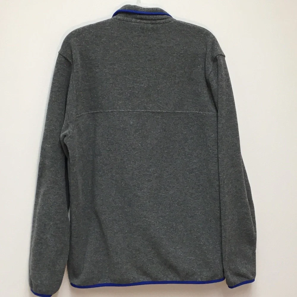 Patagonia Synchilla Fleece Pullover Sweatshirt Men’s Medium Nickel Clement Blue